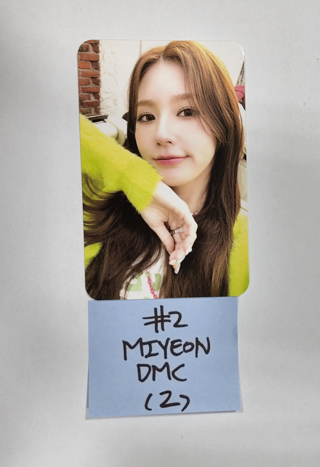 MIYEON [Of (g) I-DLE] "MY" 1st - DMC Music Fansign Event Photocard