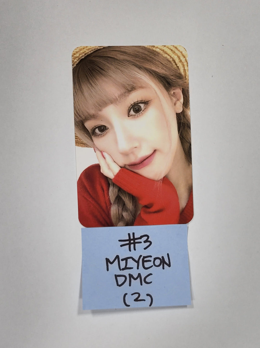MIYEON [Of (g) I-DLE] "MY" 1st - DMC Music Fansign Event Photocard