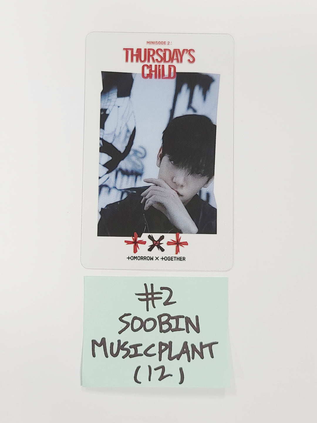 TXT "Minisode 2: Thursday's Child" - Musicplant Pre-Order Benefit Transparent Photocard
