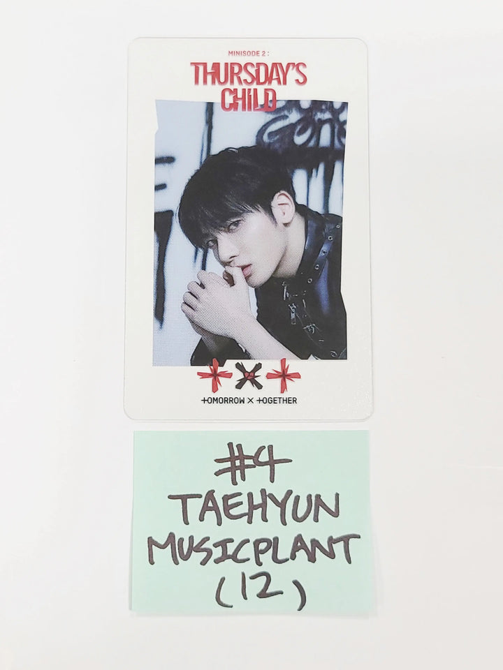 TXT "Minisode 2: Thursday's Child" - Musicplant Pre-Order Benefit Transparent Photocard