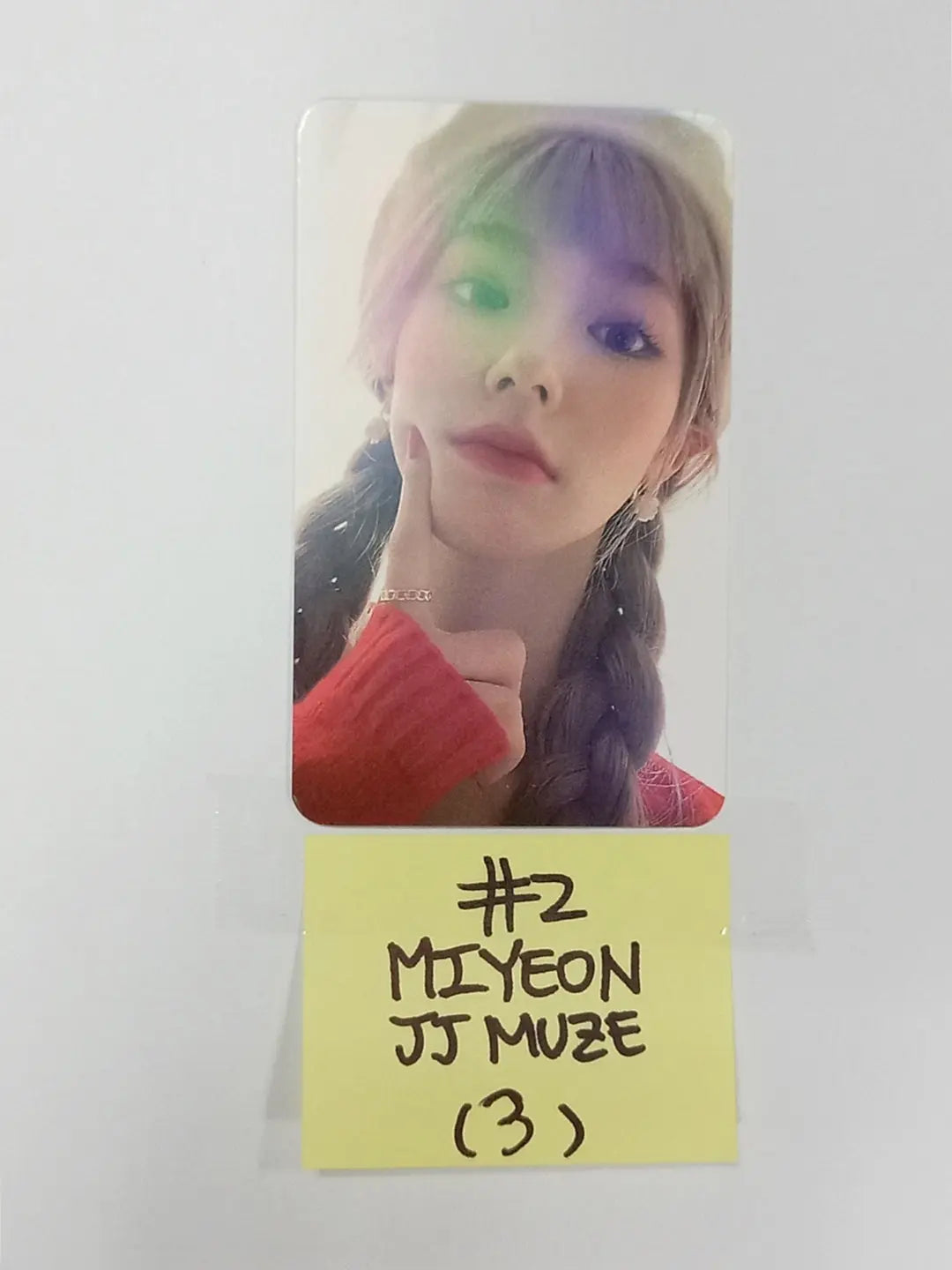 MIYEON [Of (g) I-DLE] "MY" 1st - JJMuze Fansign Event Hologram Photocard