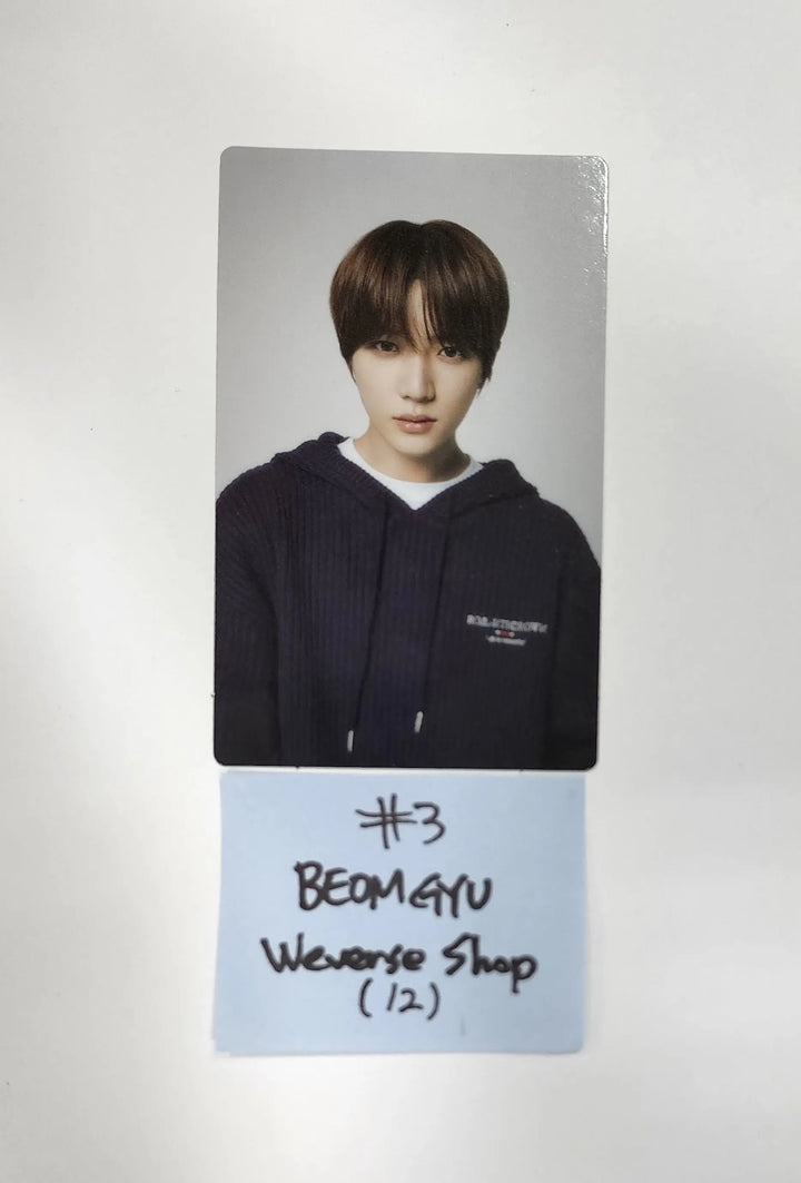 TXT "미니극 2 : 목요일의 아이" - Weverse Shop 예약판매 혜택 포토카드 2차