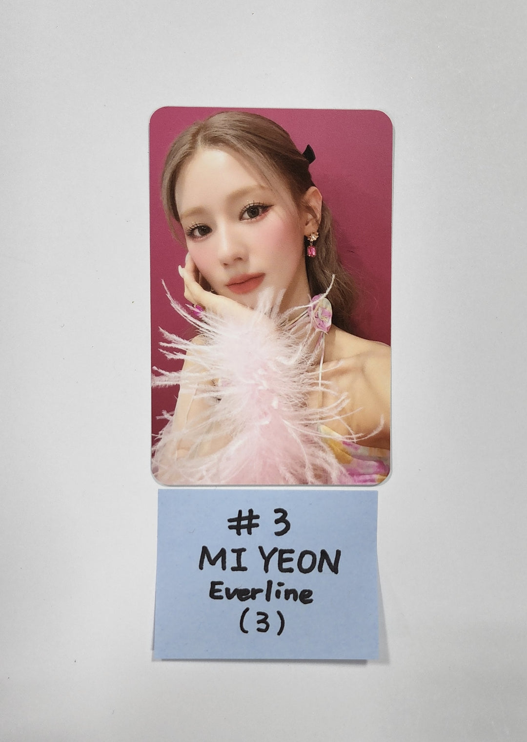 MIYEON [Of (g) I-DLE] "MY" 1st - Everline Luckydraw Event Photocard