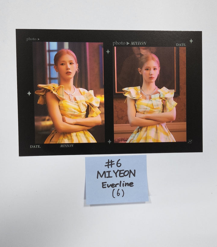 MIYEON [Of (g) I-DLE] "MY" 1st - Everline Luckydraw Event Photocard