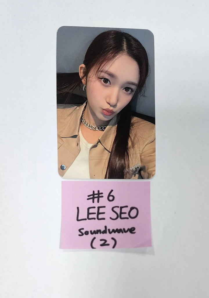IVE 'LOVE DIVE' 2nd Single - Soundwave Fansign Event Photocard Round 5 - HALLYUSUPERSTORE