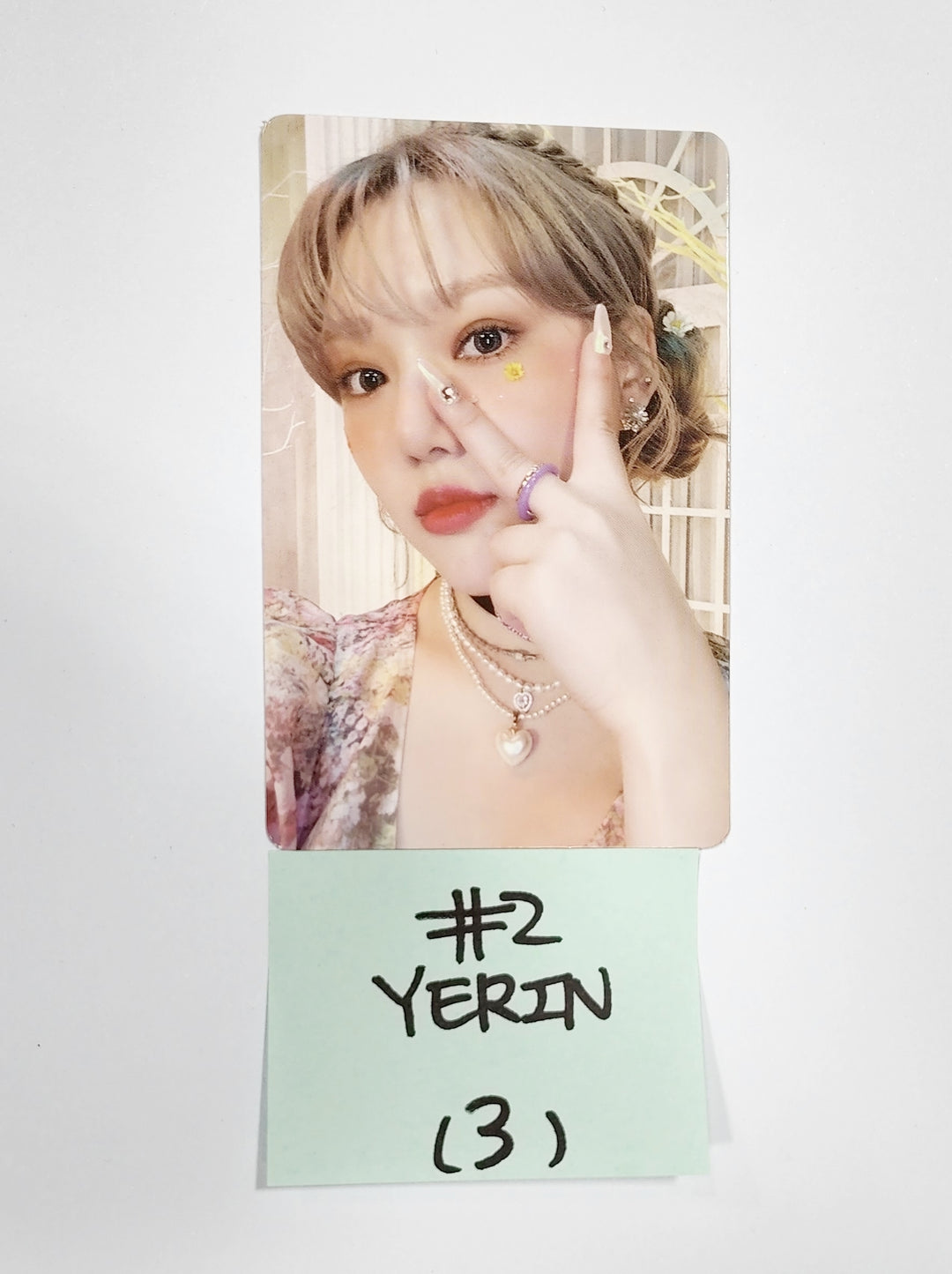 YERIN 'ARIA' 1st Mini - Official PhotoCard