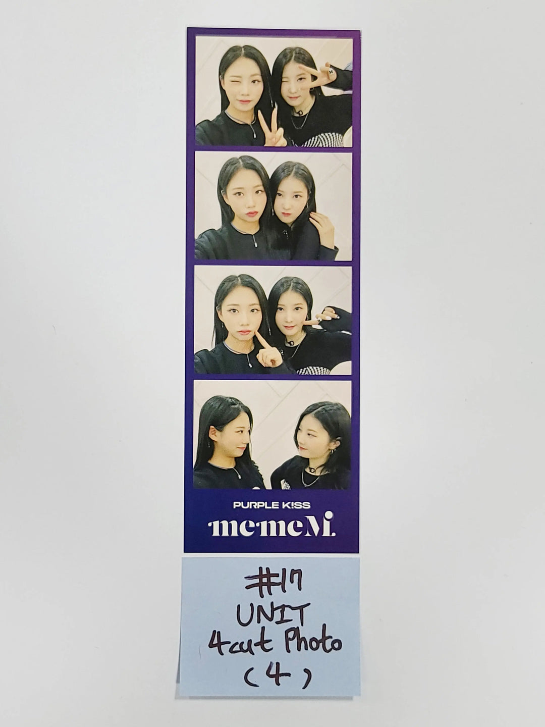 Purple Kiss 'memeM' - Soundwave Luckydraw Event Photocard - HALLYUSUPERSTORE