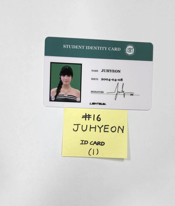 Lightsum 'Into The Light' -Official Photocard, ID Card - HALLYUSUPERSTORE