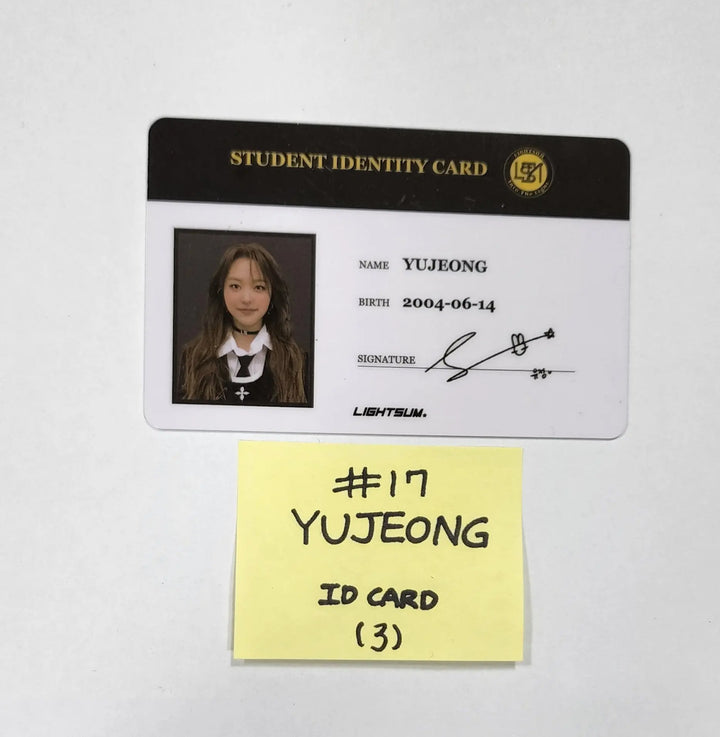 Lightsum 'Into The Light' -Official Photocard, ID Card