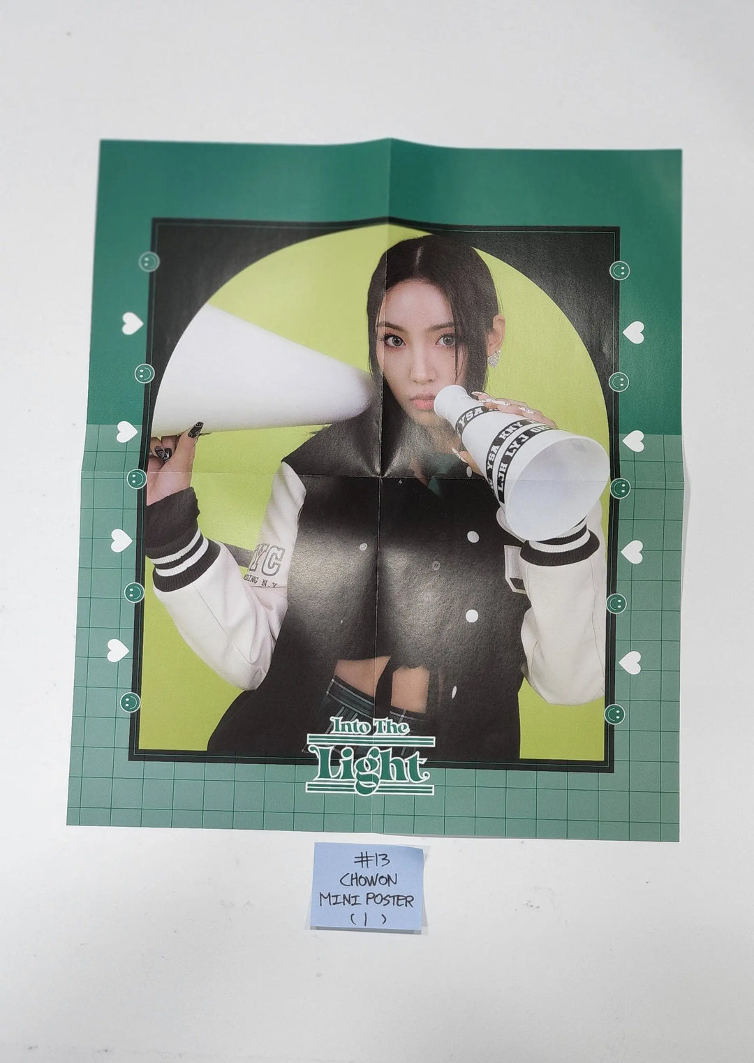 Lightsum 'Into The Light' -Official Scratch Card, Mini Poster - HALLYUSUPERSTORE