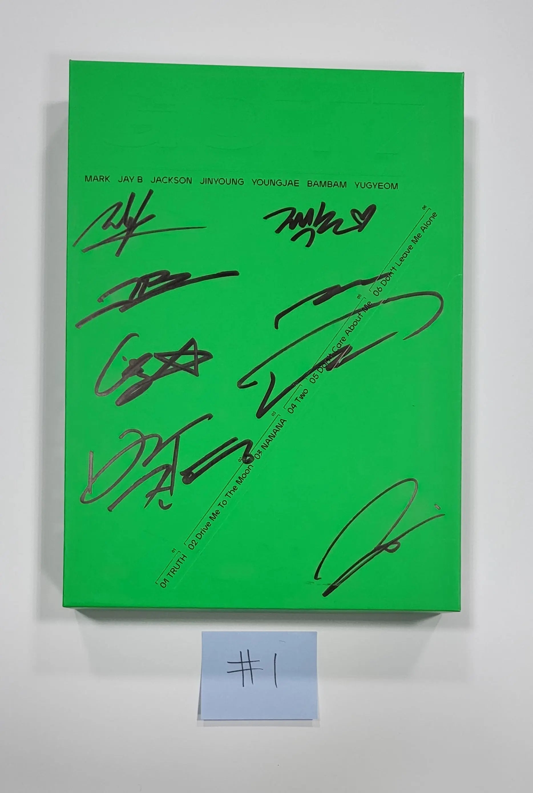 GOT7 サイン入り アルバム GOT7 