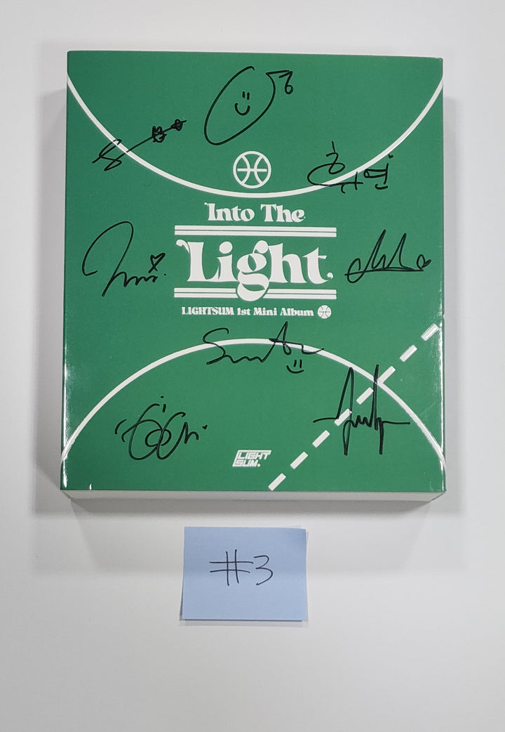Lightsum 'Into The Light' - Hand Autographed(Signed) Promo Album
