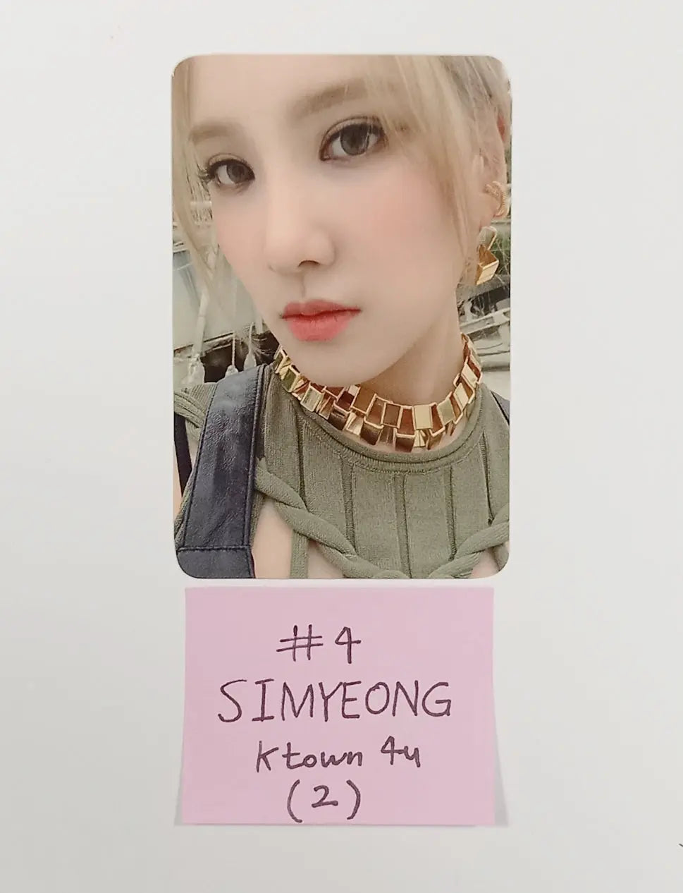 BVNDIT "Re-Original" - Ktown4U Fansign Event Photocard - HALLYUSUPERSTORE