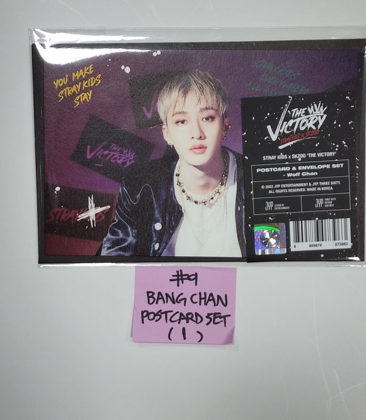 Stray Kids X SKZOO Pop-Up Store 'THE VICTORY' - SKZOO MD [POSTCARD & ENVELOPE Set, ACRYLIC STAND]