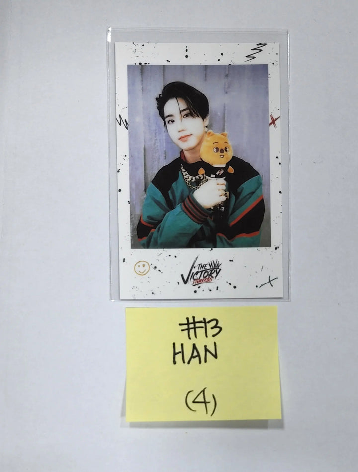 Stray Kids X SKZOO Pop-Up Store 'THE VICTORY' - Pre-Order Benefit Polaroid Type Photocard - HALLYUSUPERSTORE