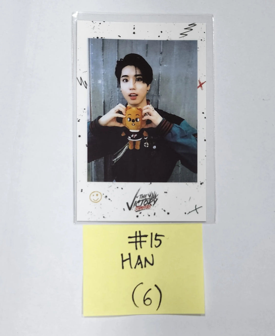 Stray Kids X SKZOO Pop-Up Store 'THE VICTORY' - Pre-Order Benefit Polaroid Type Photocard - HALLYUSUPERSTORE