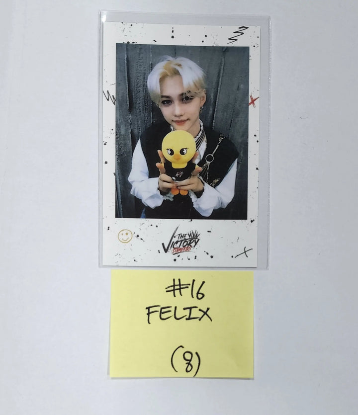 Stray Kids X SKZOO Pop-Up Store 'THE VICTORY' - Pre-Order Benefit Polaroid Type Photocard - HALLYUSUPERSTORE