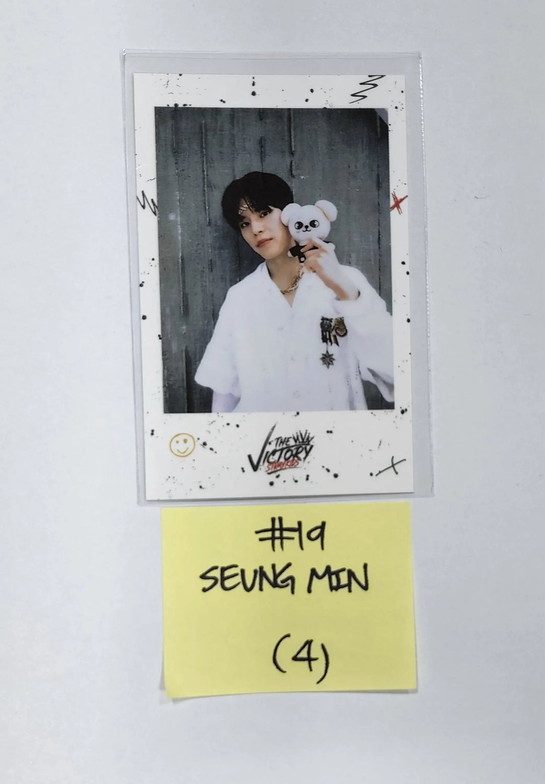 Stray Kids X SKZOO Pop-Up Store 'THE VICTORY' - Pre-Order Benefit Polaroid Type Photocard - HALLYUSUPERSTORE