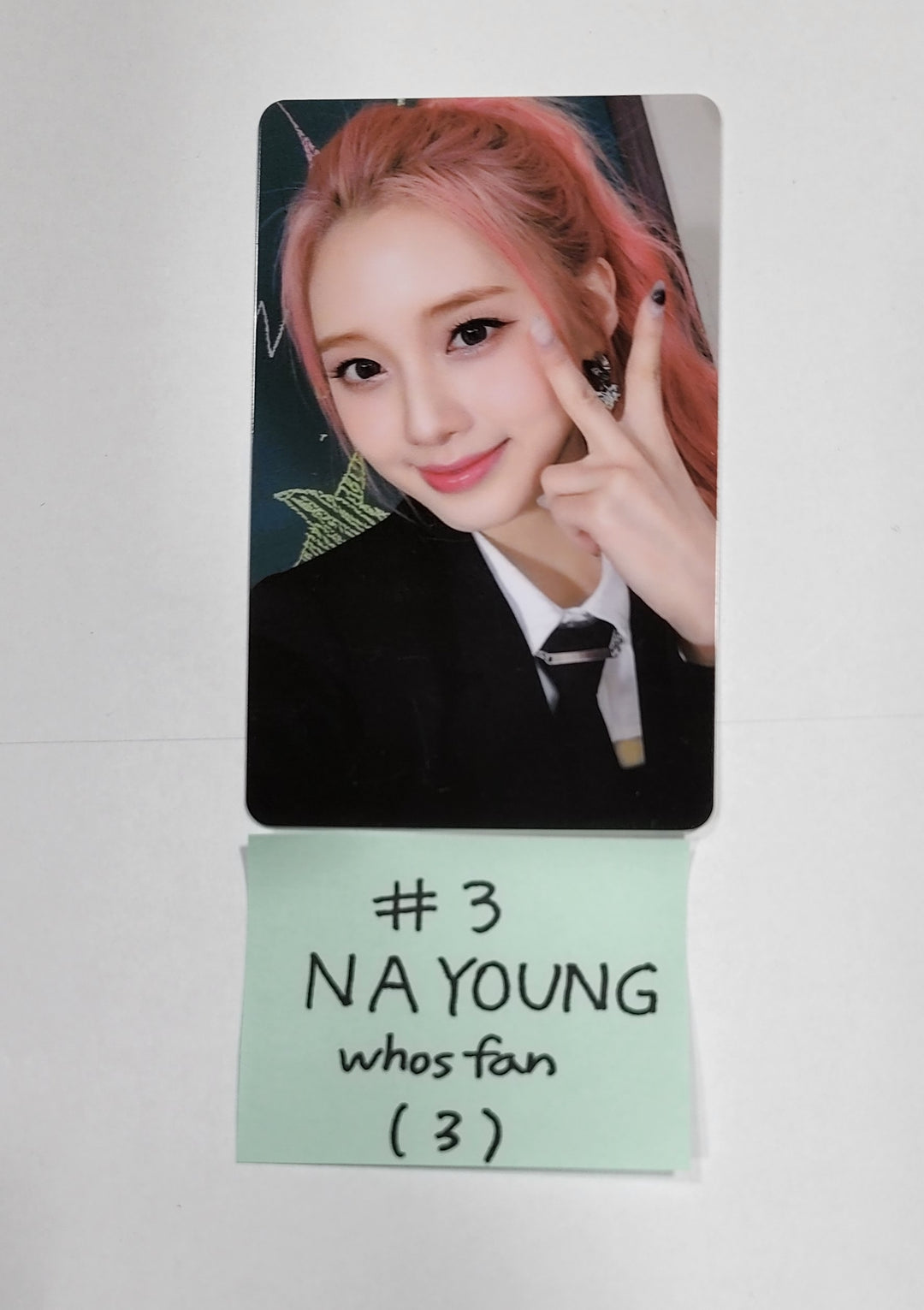 Lightsum 'Into The Light' - Who's Fan Cafe Luckydraw Event PVC Photocard