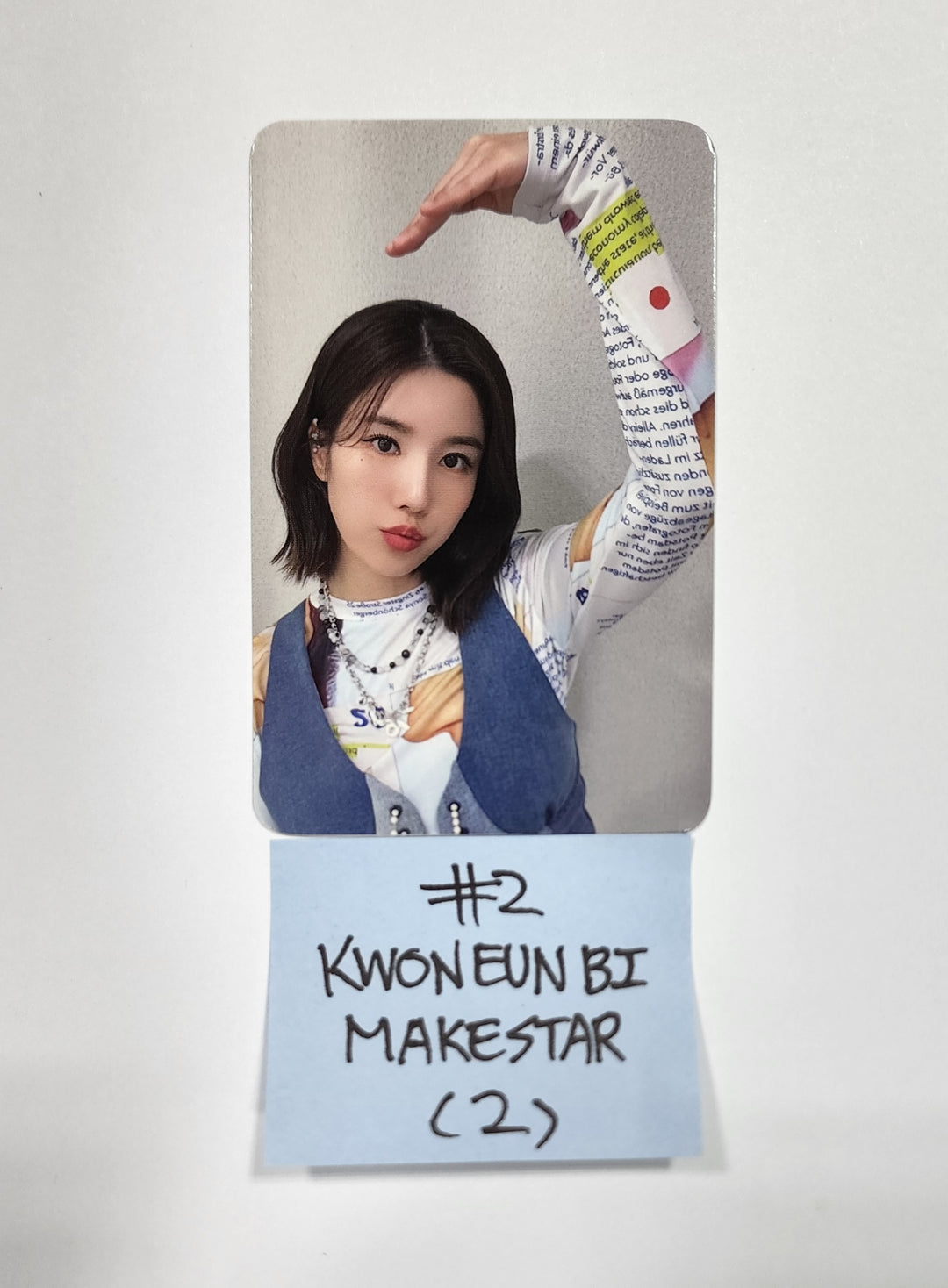 Kwon Eunbi "Color" - Makestar Fansign Event Photocard Round 2