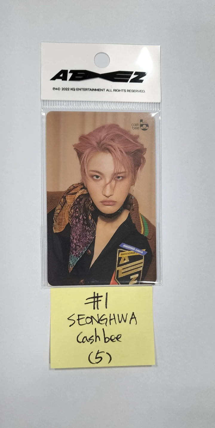 ATEEZ - CASHBEE Photocard - HALLYUSUPERSTORE