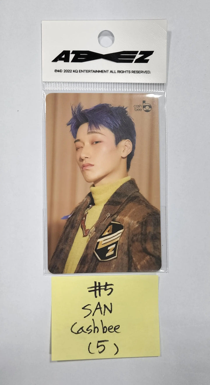ATEEZ - CASHBEE Photocard - HALLYUSUPERSTORE