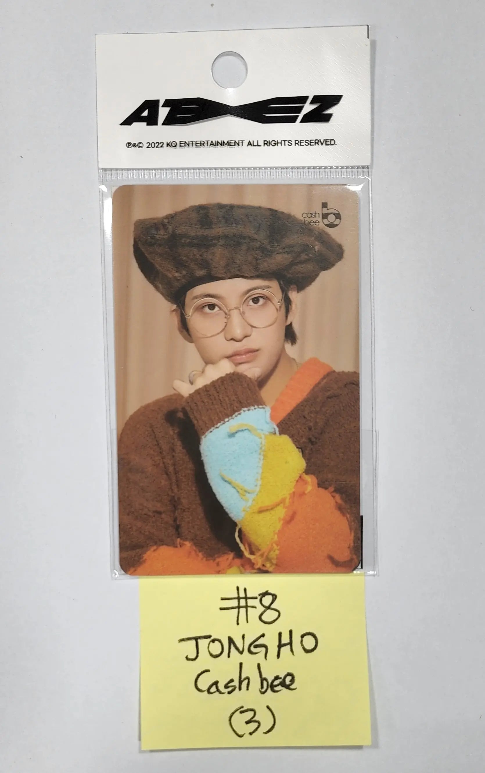 ATEEZ - CASHBEE Photocard - HALLYUSUPERSTORE