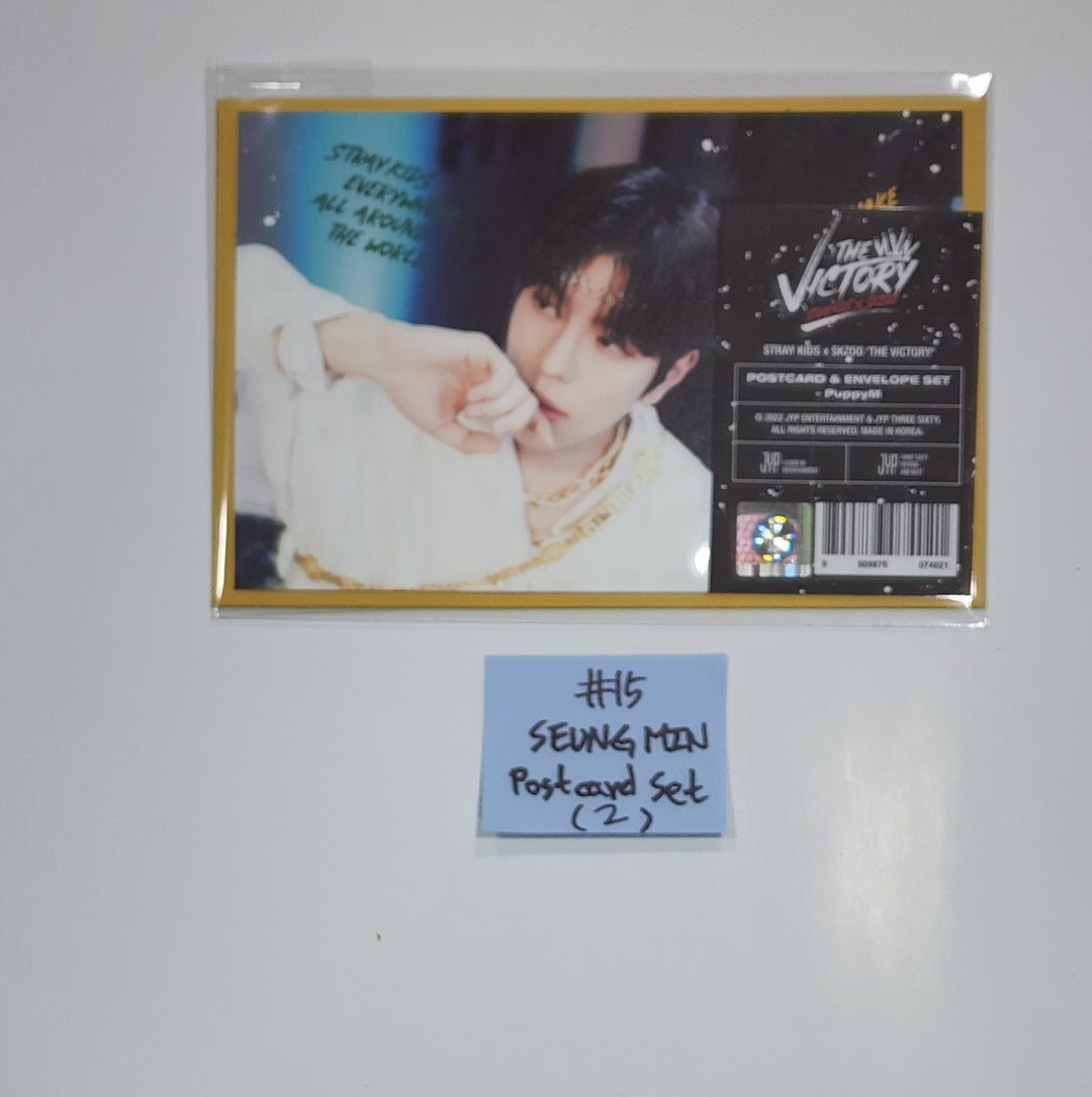 Stray Kids X SKZOO Pop-Up Store 'THE VICTORY' - SKZOO MD [포토북, 엽서 &amp; 봉투 세트, 아크릴 스탠드]