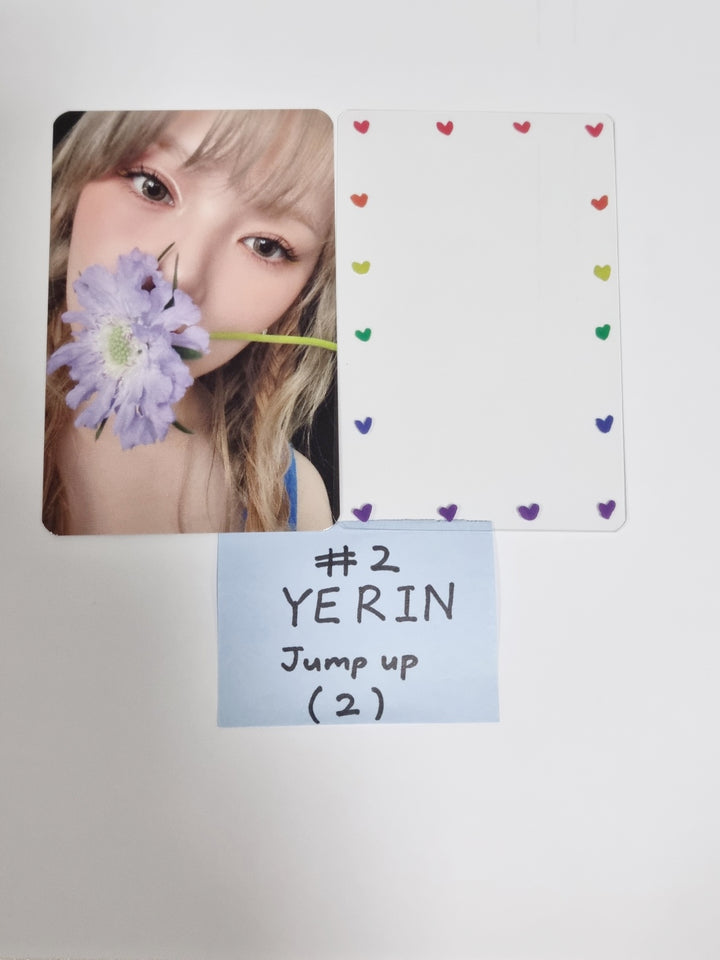 예린 'ARIA' 1st Mini - Jump Up 팬사인회 이벤트 포토카드