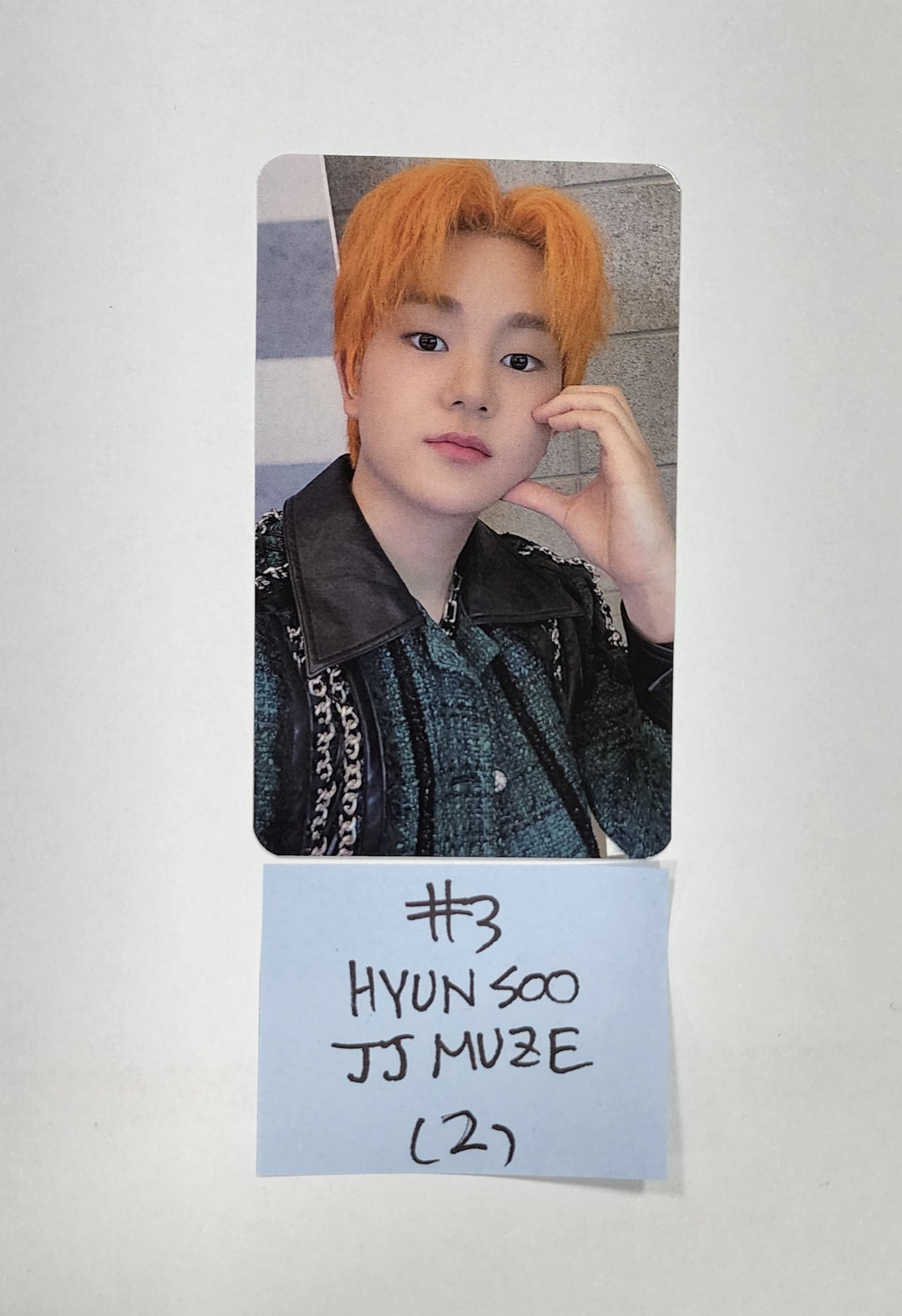 TNX "WAY UP" 1st Mini - JJ Muze ファンサイン イベント フォトカード