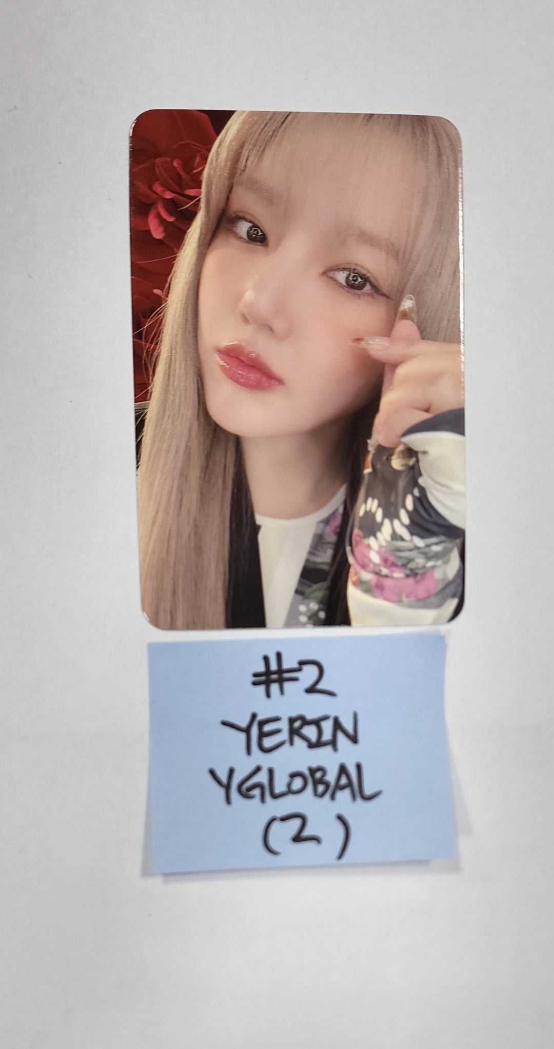예린 'ARIA' 1st Mini - YGLOBAL 팬사인회 이벤트 포토카드