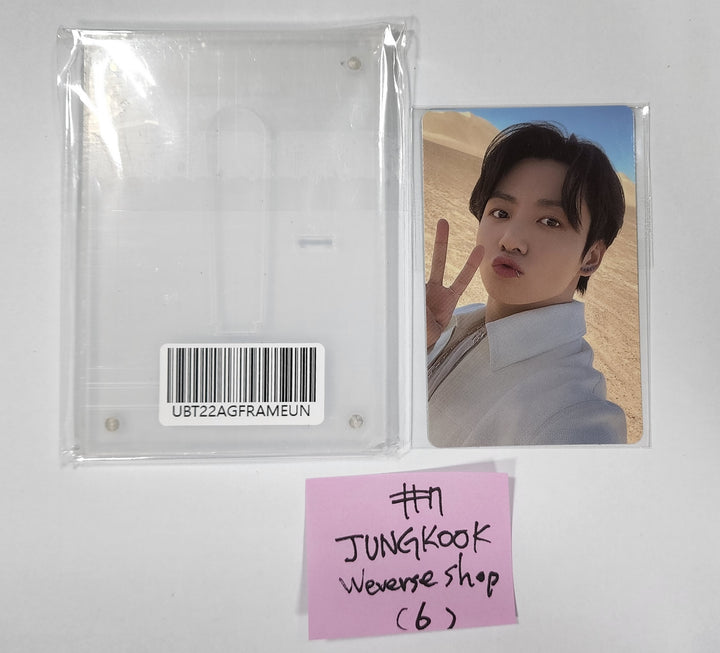 BTS "Proof" - Weverse Shop Pre-Order Benefit Photocard + Acrylic Frame Set, Game Card – Only one Purchase per each variation allowed!