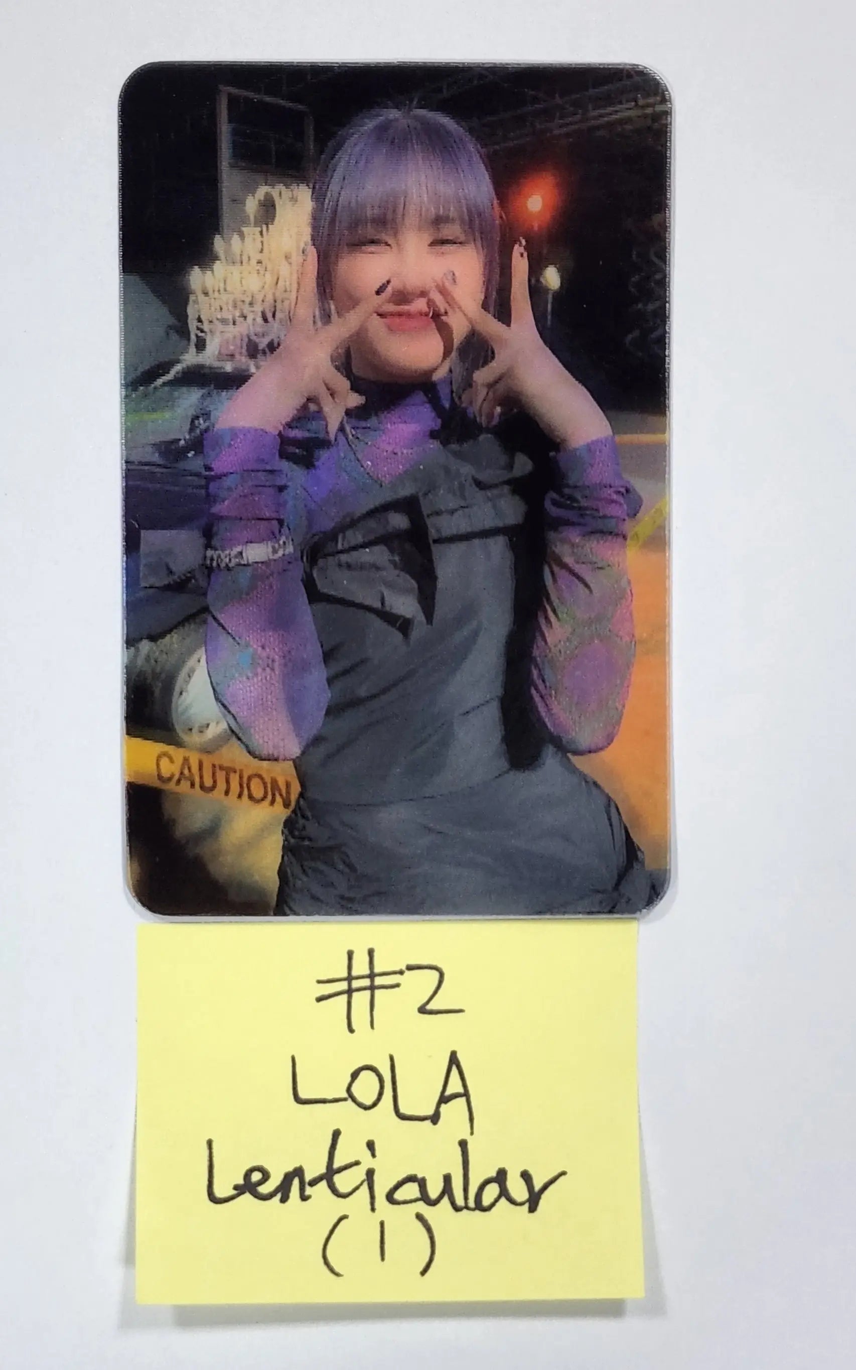 Pixy 'REBORN' - Official Lenticular Photocard