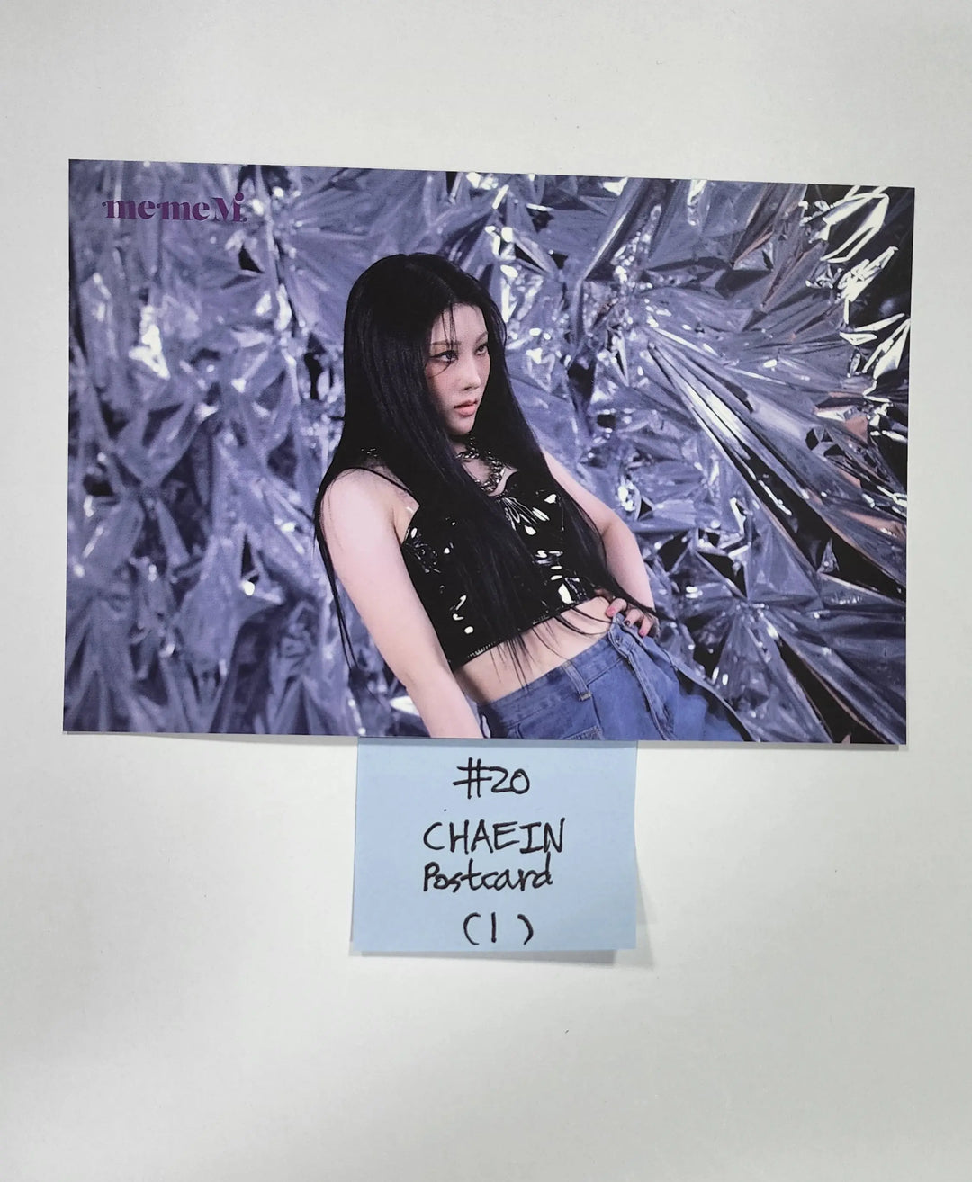 Purple Kiss 'memeM' - Soundwave Luckydraw Event PVC Photocard Round 2 - HALLYUSUPERSTORE