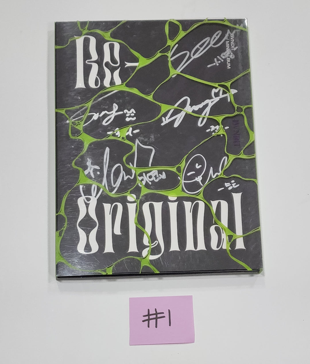 BVNDIT "Re-Original" - Hand Autographed(Signed) Promo Album