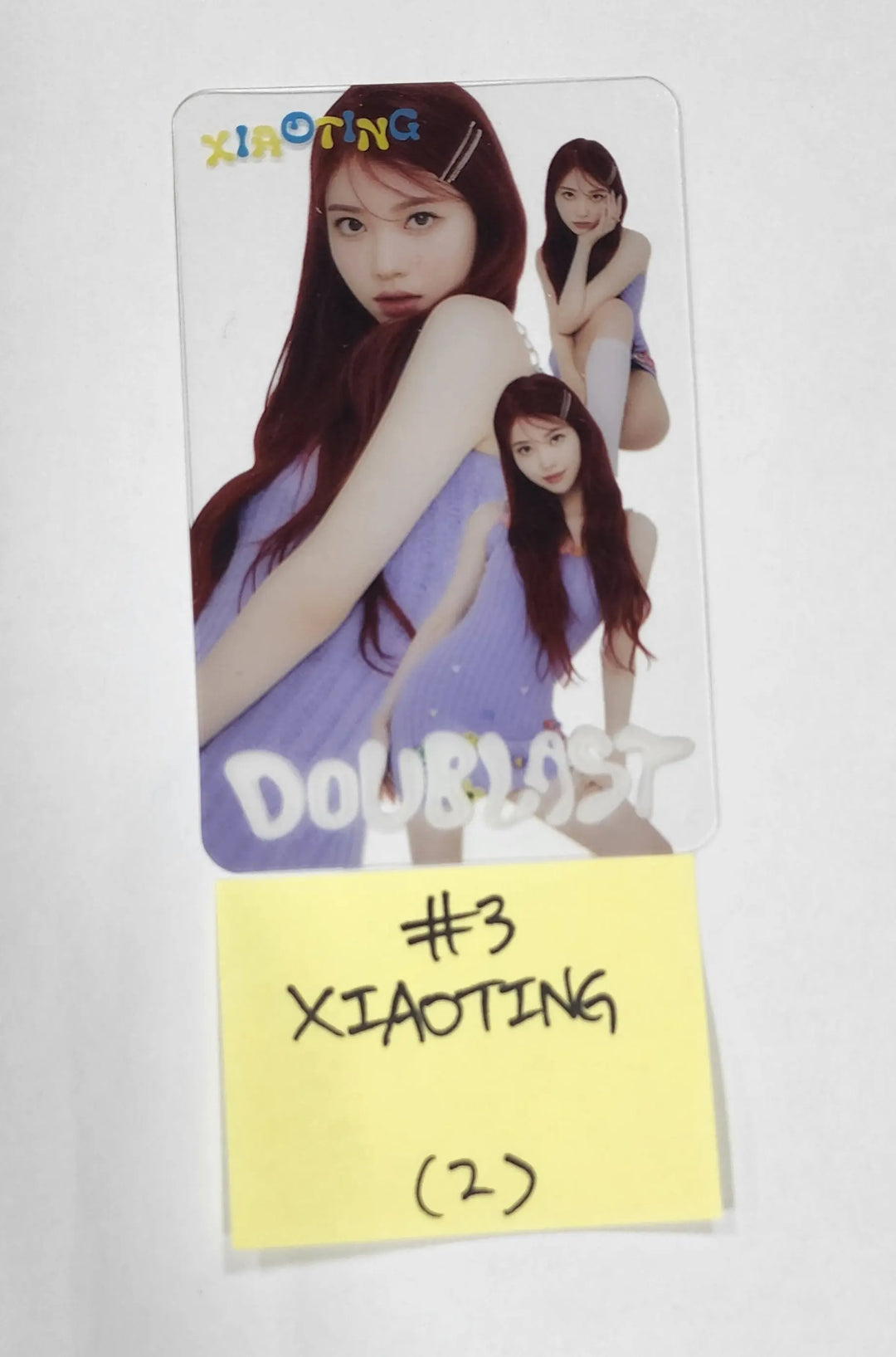 Kep1er "DOUBLAST" 2st - Clear Photocard, Clear Photocard Frame - HALLYUSUPERSTORE