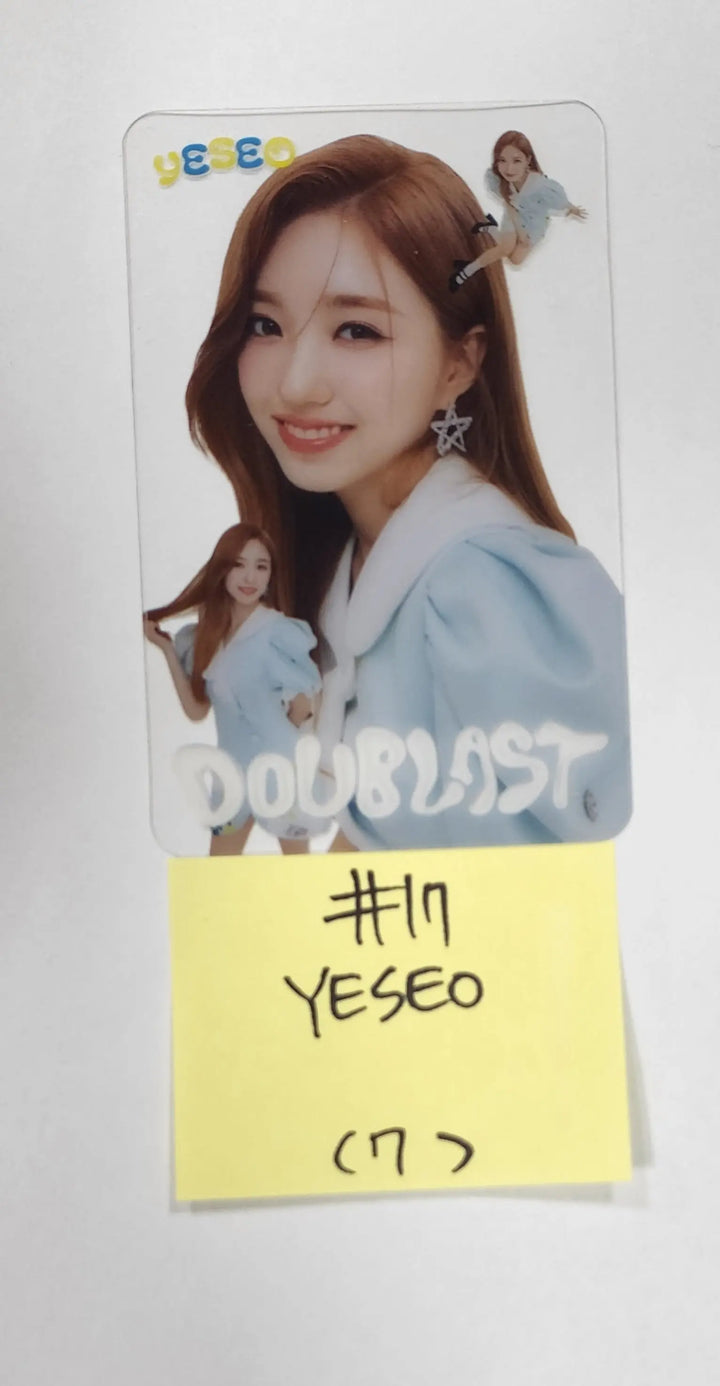 Kep1er "DOUBLAST" 2st - Clear Photocard, Clear Photocard Frame - HALLYUSUPERSTORE