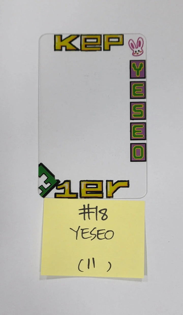 Kep1er "DOUBLAST" 2st - Clear Photocard, Clear Photocard Frame - HALLYUSUPERSTORE