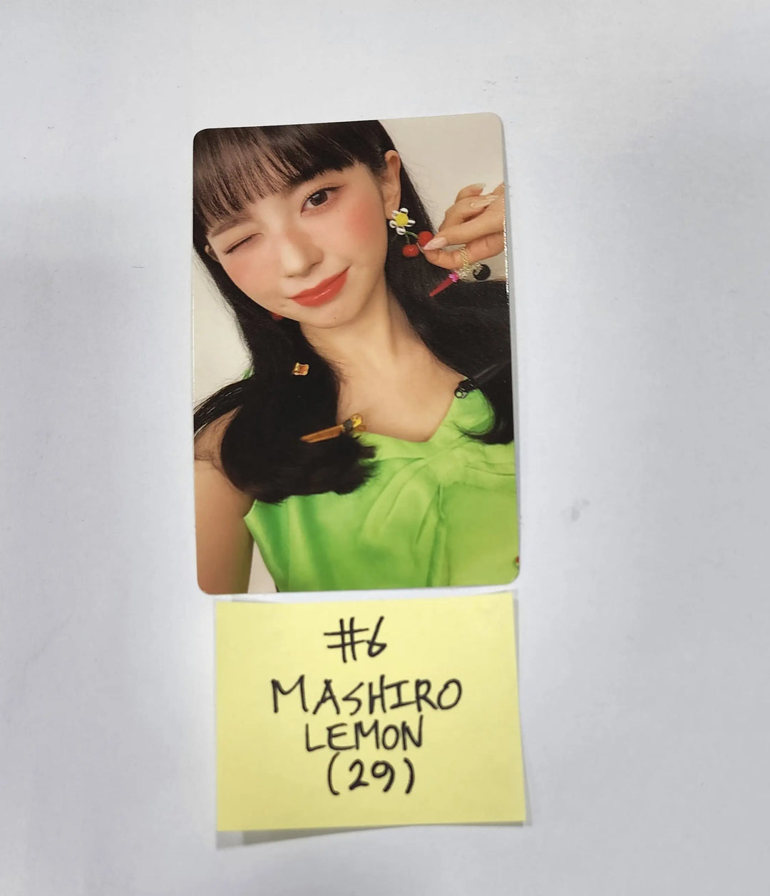 Kep1er "DOUBLAST" 2st - Official Photocard [Lemon BLAST Ver] - HALLYUSUPERSTORE