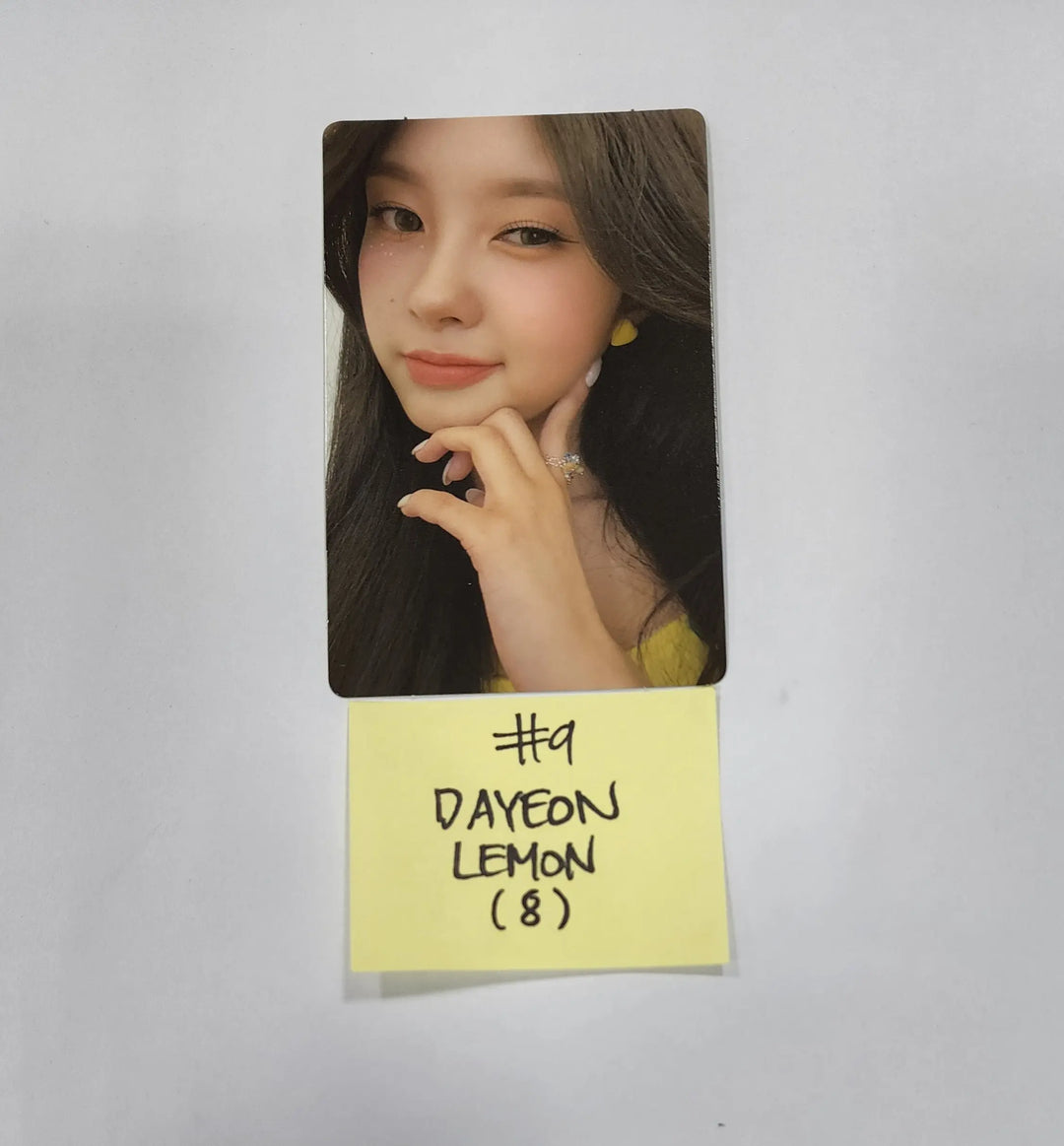 Kep1er "DOUBLAST" 2st - Official Photocard [Lemon BLAST Ver] - HALLYUSUPERSTORE