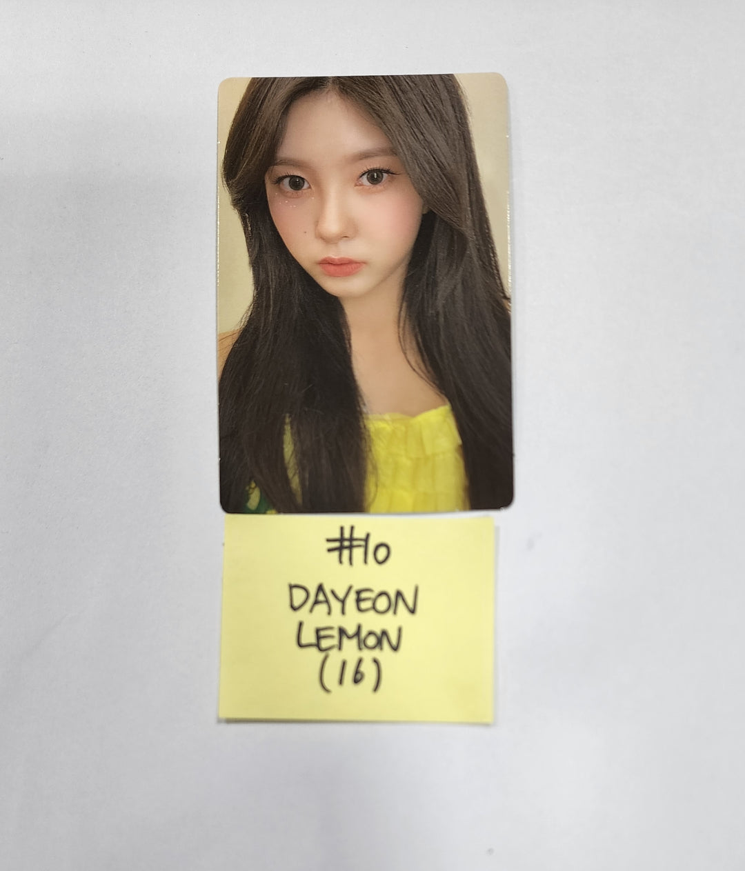 Kep1er "DOUBLAST" 2st - Official Photocard [Lemon BLAST Ver]