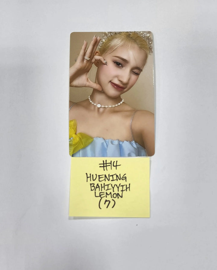 Kep1er "DOUBLAST" 2st - Official Photocard [Lemon BLAST Ver] - HALLYUSUPERSTORE