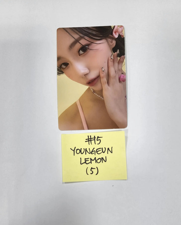Kep1er "DOUBLAST" 2st - Official Photocard [Lemon BLAST Ver] - HALLYUSUPERSTORE