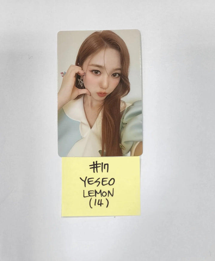 Kep1er "DOUBLAST" 2st - Official Photocard [Lemon BLAST Ver] - HALLYUSUPERSTORE