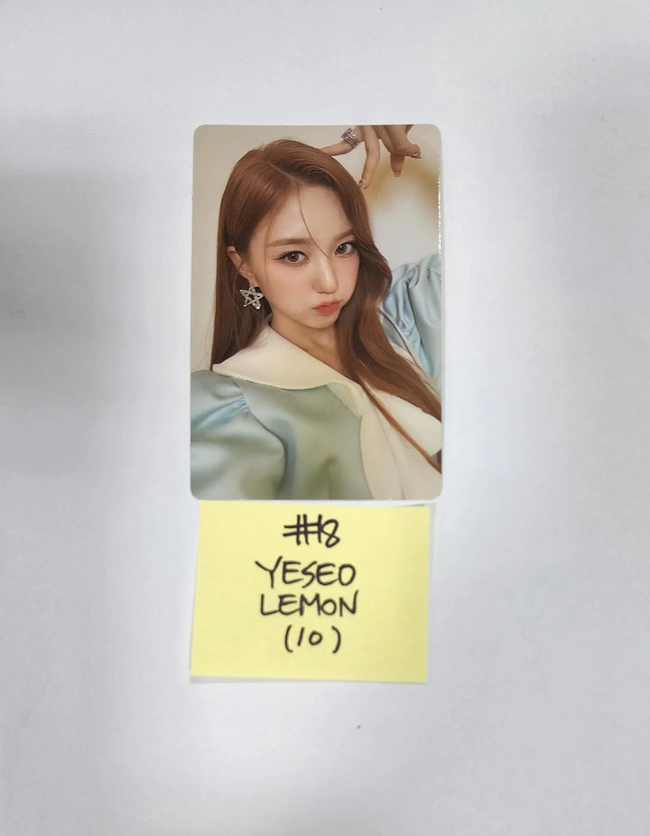 Kep1er "DOUBLAST" 2st - Official Photocard [Lemon BLAST Ver] - HALLYUSUPERSTORE