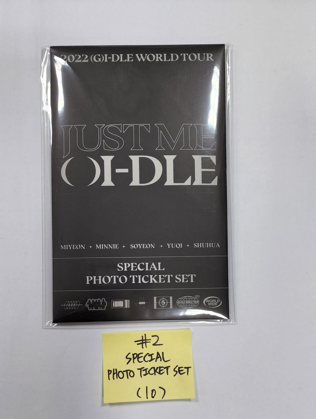 (g) I-DLE "I NEVER DIE" - Soundwave Official MD [Metal Badge Set, Poster Set, Photocard Set, Special Ticket Set]