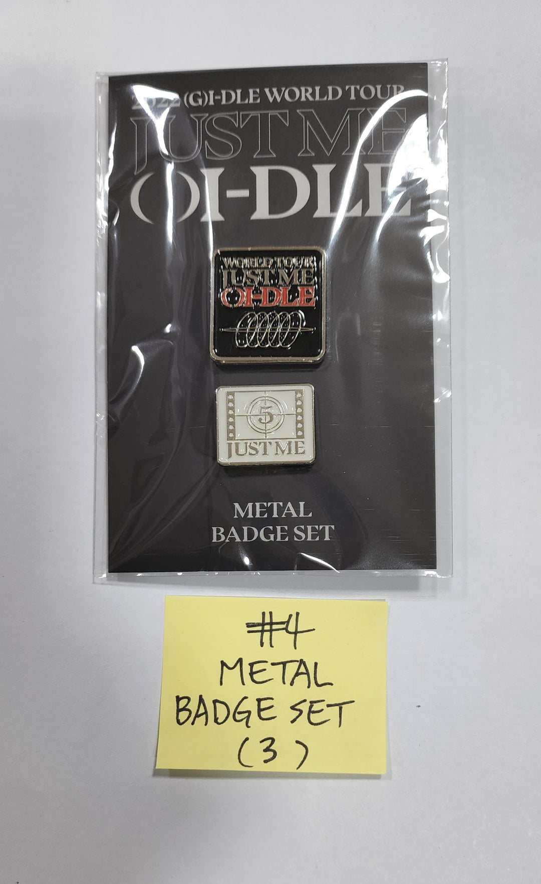 (g) I-DLE "I NEVER DIE" - Soundwave Official MD [Metal Badge Set, Poster Set, Photocard Set, Special Ticket Set]