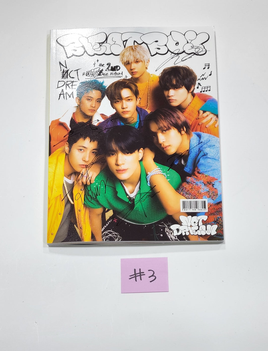 NCT Dream 'Beatbox' - Hand Autographed(Signed) Promo Album - Must Read!