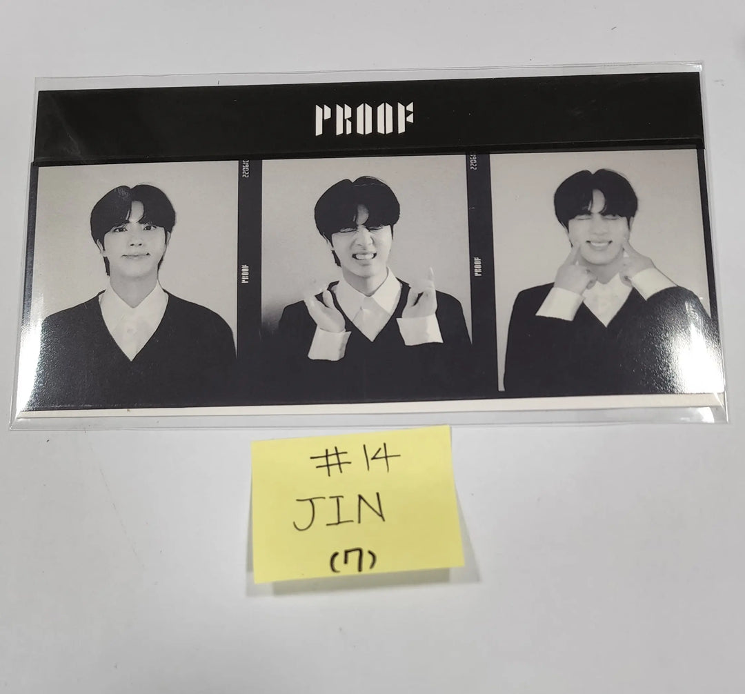 BTS "Proof" - Weverse Shop Pre-Order Benefit Photocard, 3 Cut Photo, Acrylic Frame Set, Game Card – Only one Purchase per each variation allowed!