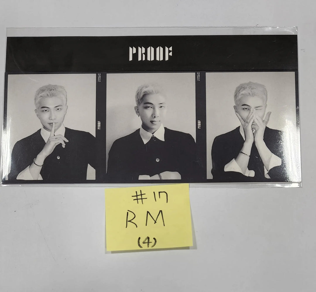 BTS "Proof" - Weverse Shop Pre-Order Benefit Photocard, 3 Cut Photo, Acrylic Frame Set, Game Card – Only one Purchase per each variation allowed!